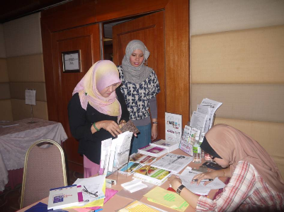One of the participants bought books published by CaRE