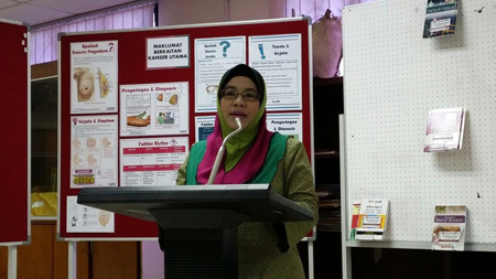 Ketua Jabatan Bahasa Melayu, Dr. Norazlina Hj Kiran Husin