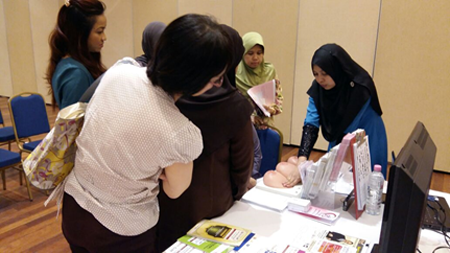 Demonstration on Breast-self Examination (BSE)
